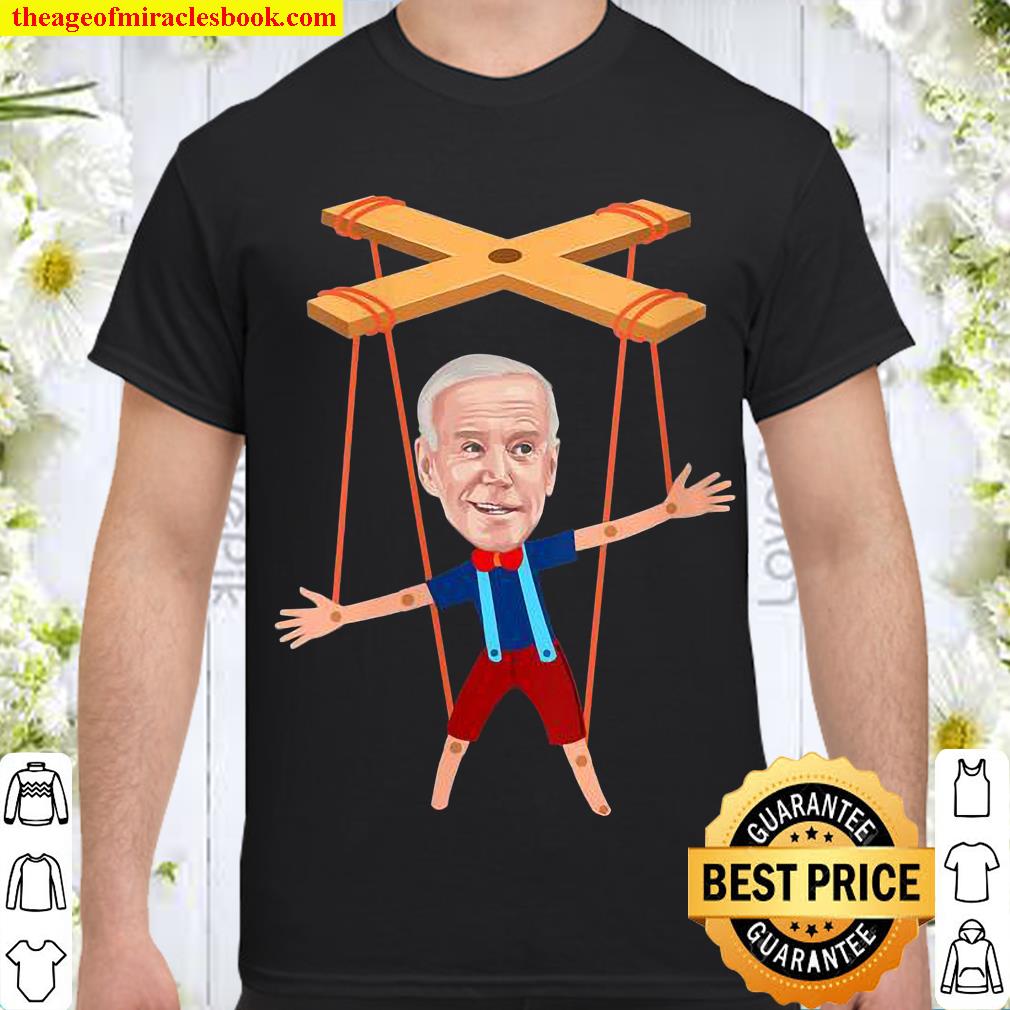 Womens Joe Biden as a Puppet limited Shirt, Hoodie, Long Sleeved, SweatShirt