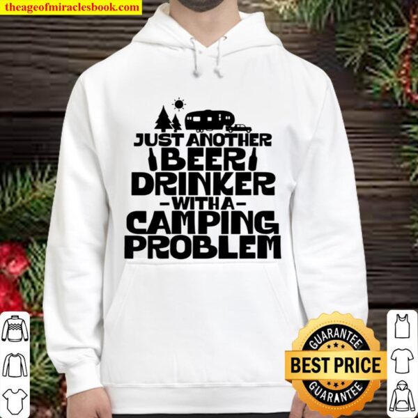 Womens Just Another Beer Drinker With A Camping Problem 5th Wheel Hoodie