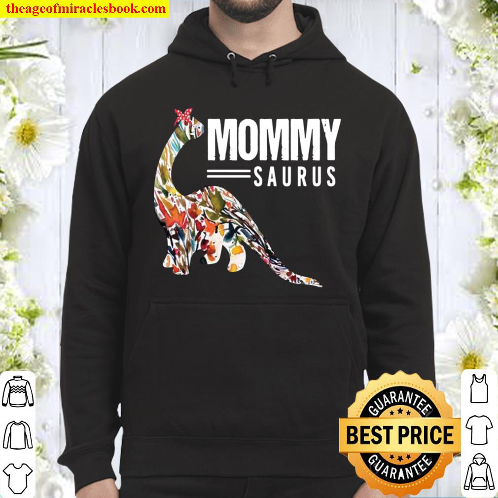 Women’s Mommy Saurus Mommy Saurus Rex Dinosaur Hoodie