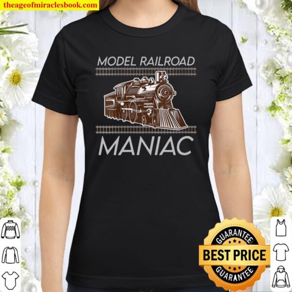 Womens Train Enthusiast Locomotive Slogan Pun Classic Women T-Shirt