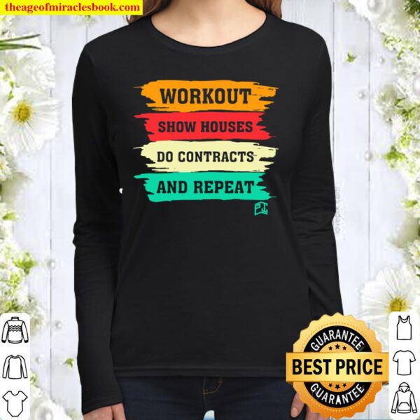 Workout and Repeat Women Long Sleeved