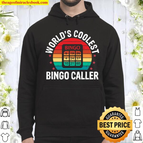 World’s Coolest Bingo Caller Bingo Player Hoodie