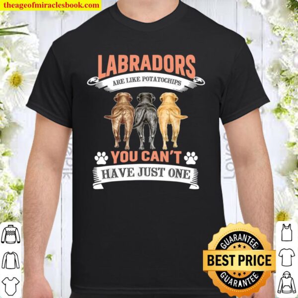 Yellow Chocolate Black Labrador Retriever Shirt