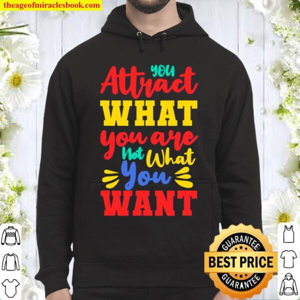 You Attract What You Are Not What You Want Hoodie