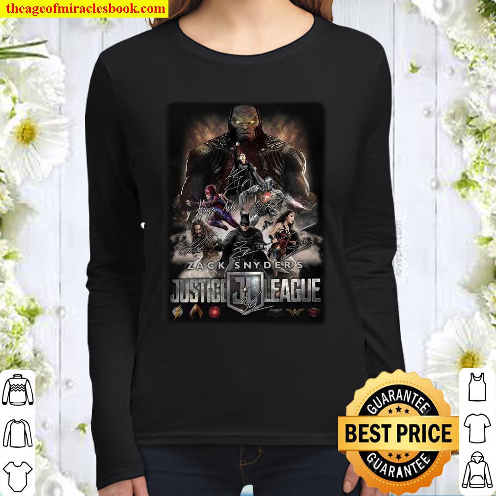 Zack Snyder’s Justice League 2021 Signatures Women Long Sleeved