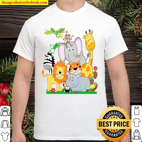Zoo Animals Shirt Wildlife Birthday Party A Day At The Zoo Shirt