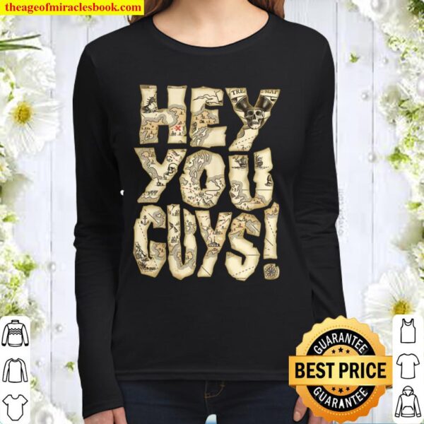 hey you in the black Women Long Sleeved