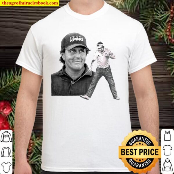 phil mickelson red Shirt
