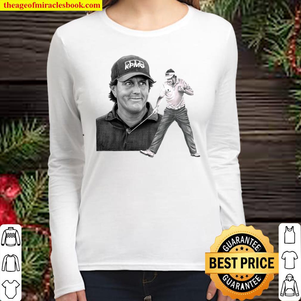 phil mickelson red Women Long Sleeved