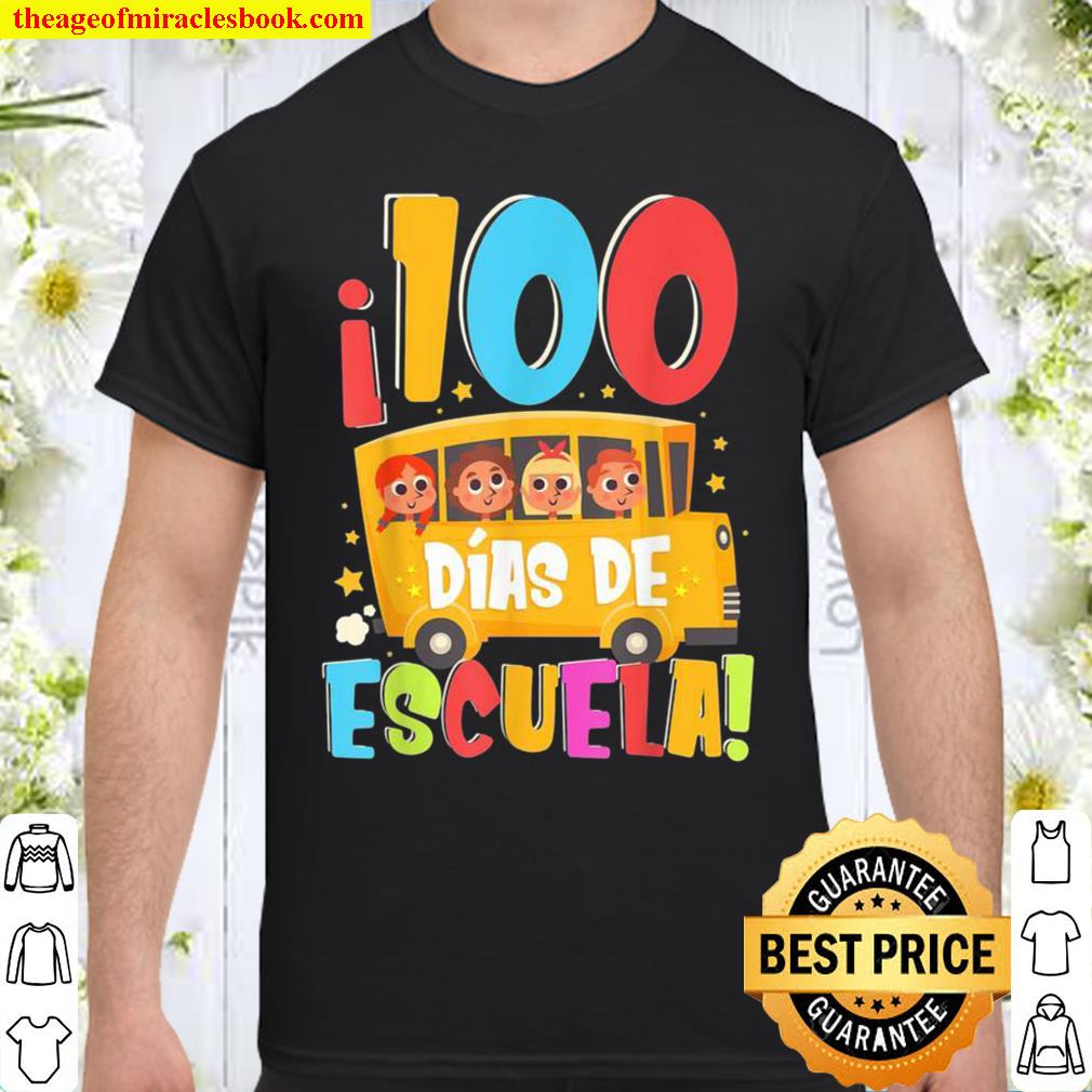 100 Schultag Spanisch limited Shirt, Hoodie, Long Sleeved, SweatShirt