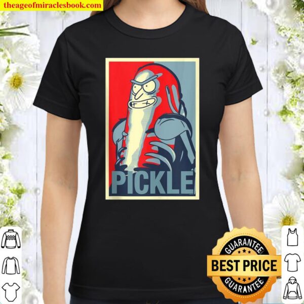Adult Swim Rick _ Morty Political Pickle Classic Women T-Shirt