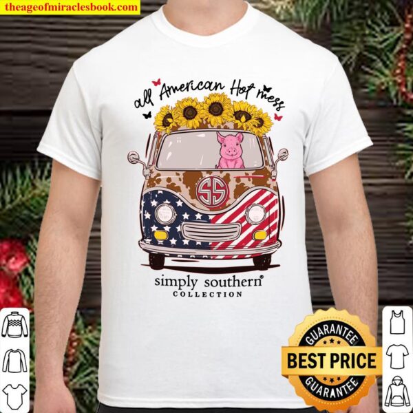 All American Hot Mess Simply Southern Collection Shirt