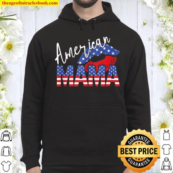 American Mama Patriotic Mother’s Day Hoodie