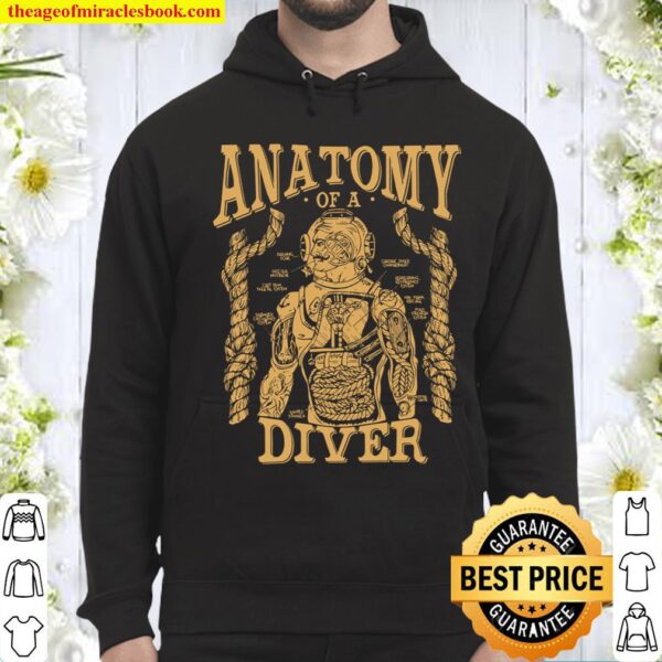 Anatomy Of A Diver Hoodie