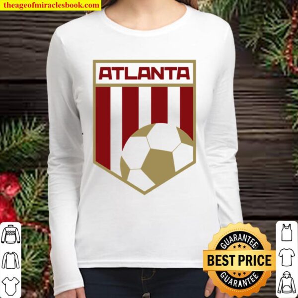 Atlanta Soccer Jersey Style United Football Women Long Sleeved