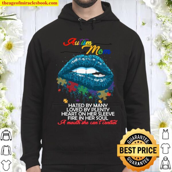 Autism Mom Loved By Plenty Autism Awareness Gifts _ Presents Hoodie