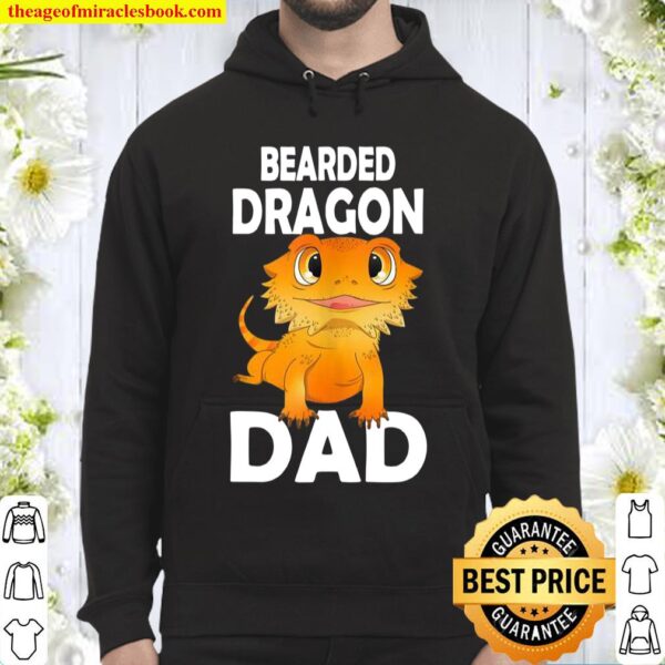 Bearded Dragon Dad Father’s Day lizard Pagona Reptiles Pet Hoodie