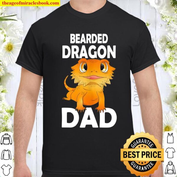 Bearded Dragon Dad Father’s Day lizard Pagona Reptiles Pet Shirt
