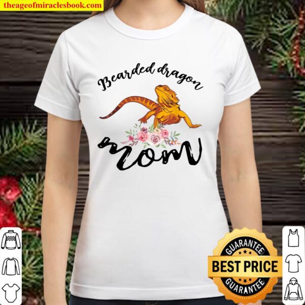 Bearded Dragon Mom Beardie Pet Lizard Classic Women T-Shirt