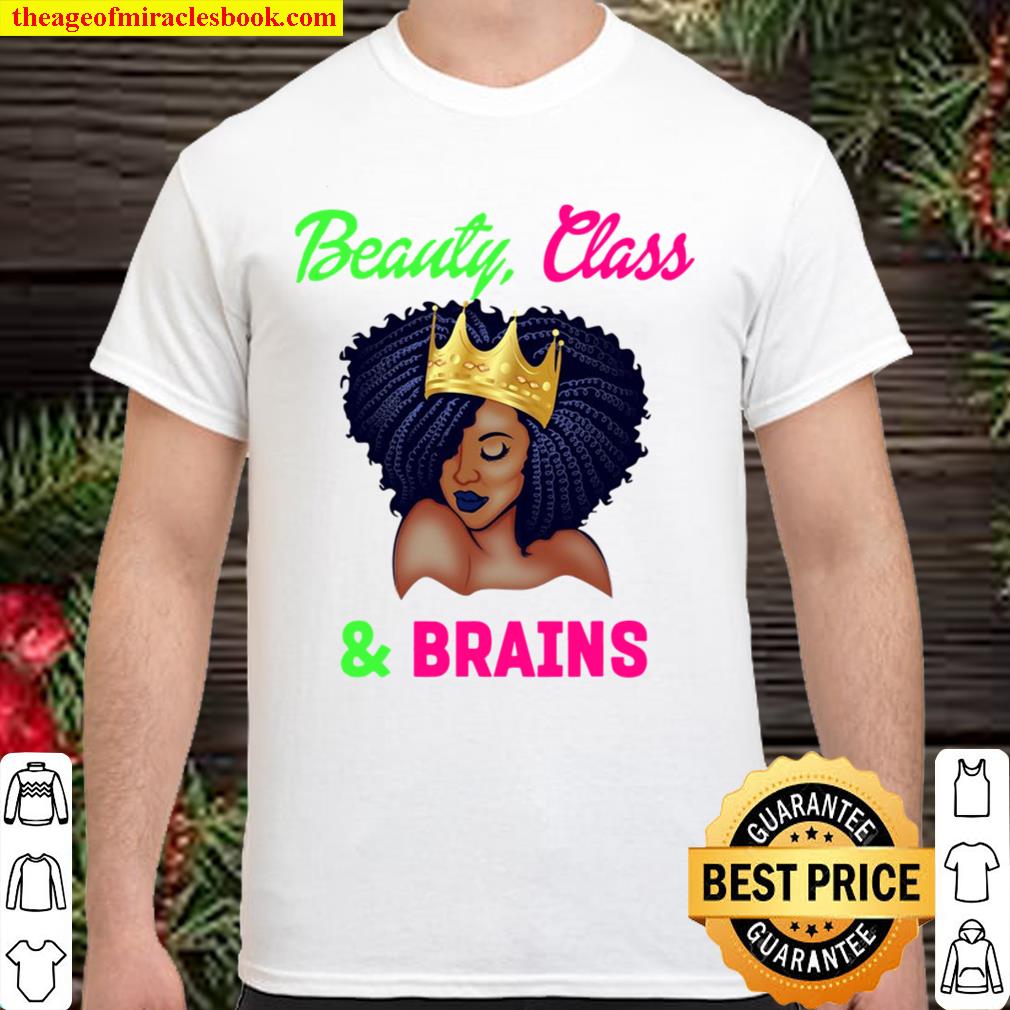 Beauty Class Brains Alpha Kappa Aka Sorority Paraphernalia Shirt