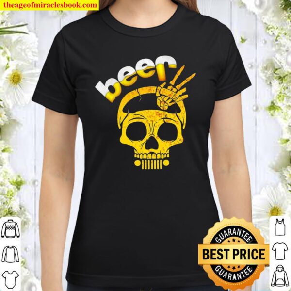 Beer Skull Classic Women T-Shirt