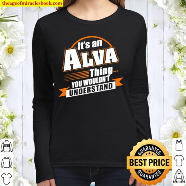 Best For ALVA ALVA Named Women Long Sleeved