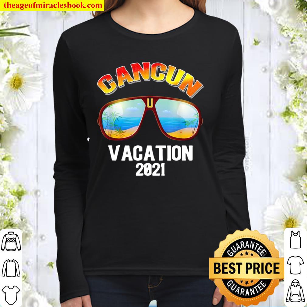 Cancun Mexico Matching Vacation 2021 Women Long Sleeved