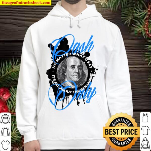 Cash Only All About The Benjamins Fresh Street Rap Hoodie