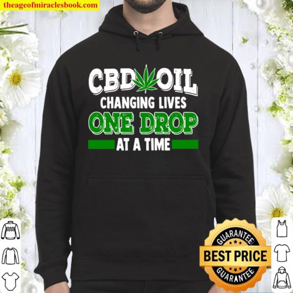 Cbd Oil Shirt Cannabinoid Hemp Heals Slogan Quote Fun Gift Premium Hoodie