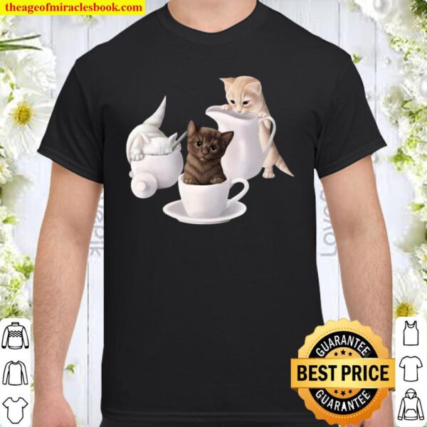 Coffee, cream, and sugar cats Shirt