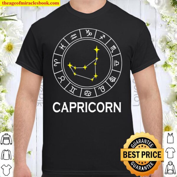 Constellation Birthday Capricorn Symbol Shirt