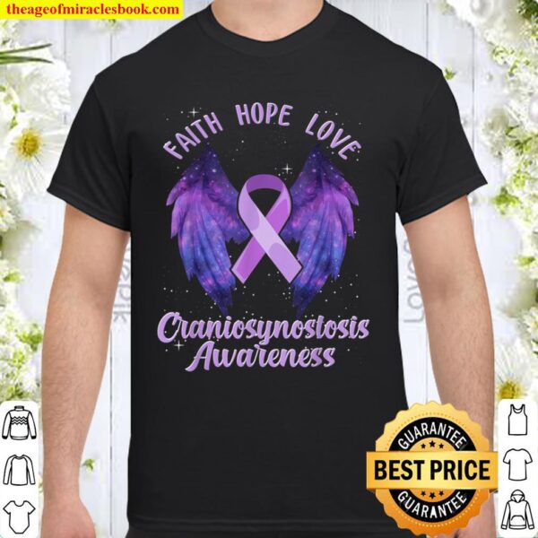 Craniosynostosis Awareness Birth Defect Related Lavender Rib Shirt