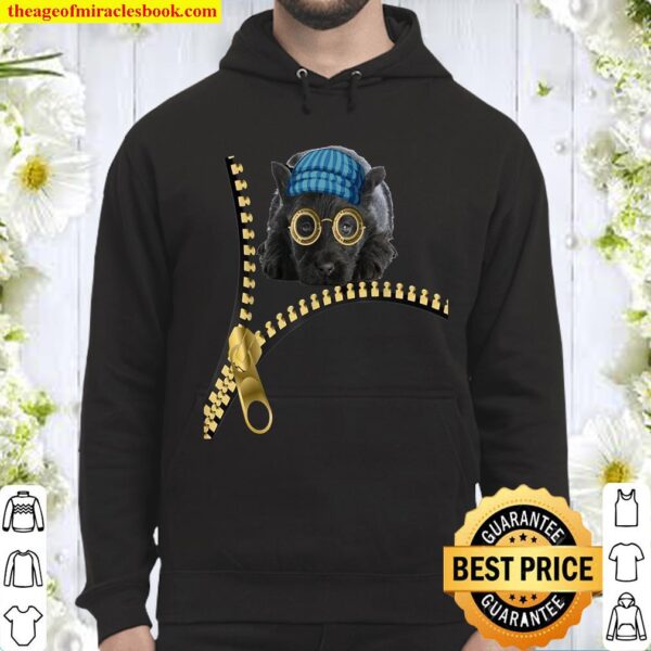 Cute puppy with steampunk glasses Hoodie