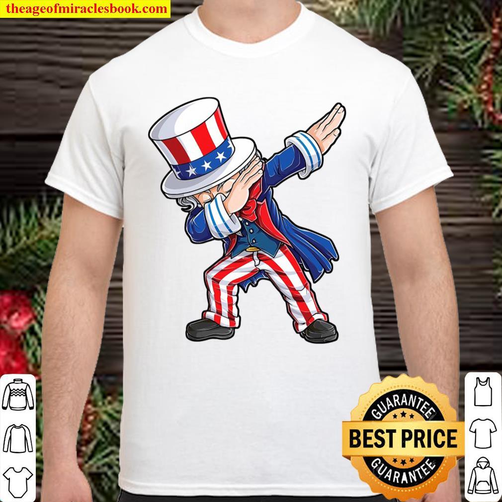 Dabbing Uncle Sam 4Th Of July Kids Boys Men Gifts shirt, hoodie, tank top, sweater