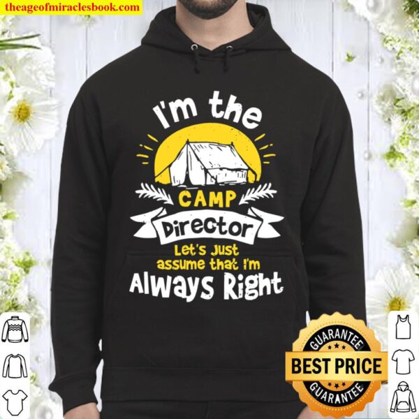 Direkte I’m The Camp Director Camping Hoodie