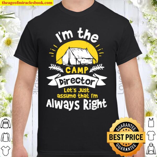 Direkte I’m The Camp Director Camping Shirt