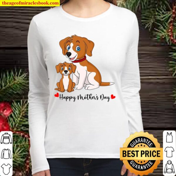 Dogs Happy Mother’s Day Women Long Sleeved