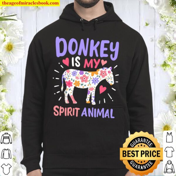 Donkey Spirit Animal Hoodie
