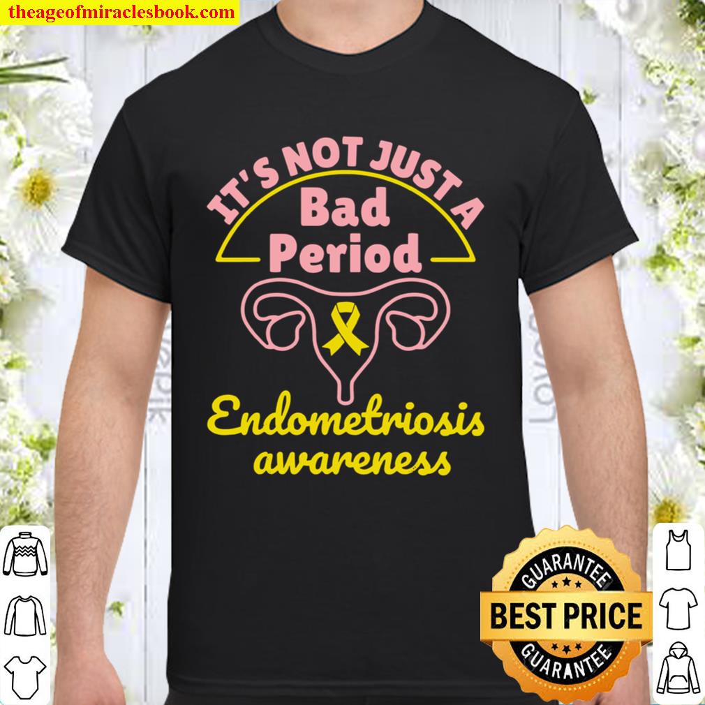Endometriosis Awareness It’s Not Just A Bad Period 2021 Shirt, Hoodie, Long Sleeved, SweatShirt
