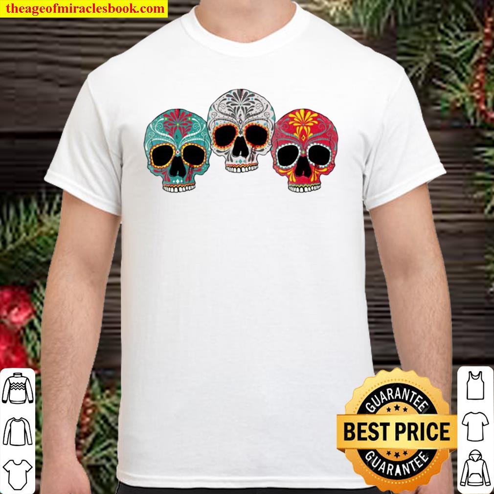 Fear The Walking Dead Three Skull limited Shirt, Hoodie, Long Sleeved, SweatShirt