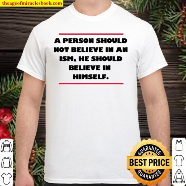 Ferris Bueller Believe In Himsel Shirt