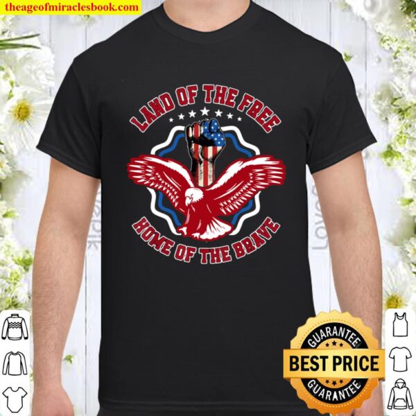 Fourth of July Flag Eagle Independence Day American Shirt