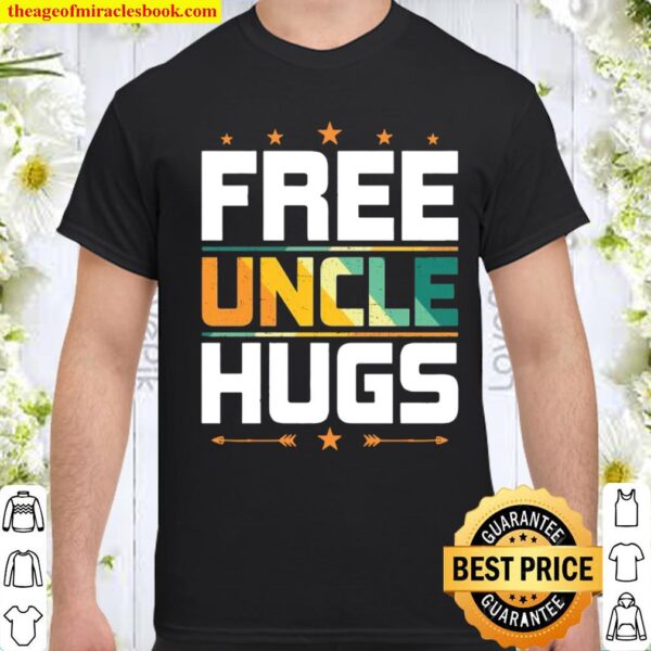 Free Uncle Hugs LGBT Uncle Shirt