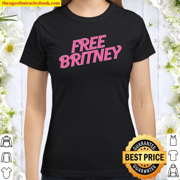 Free britney logo Classic Women T-Shirt