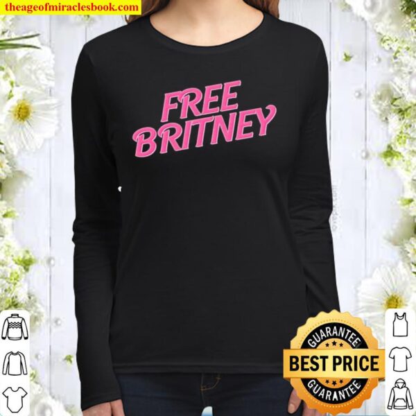Free britney logo Women Long Sleeved
