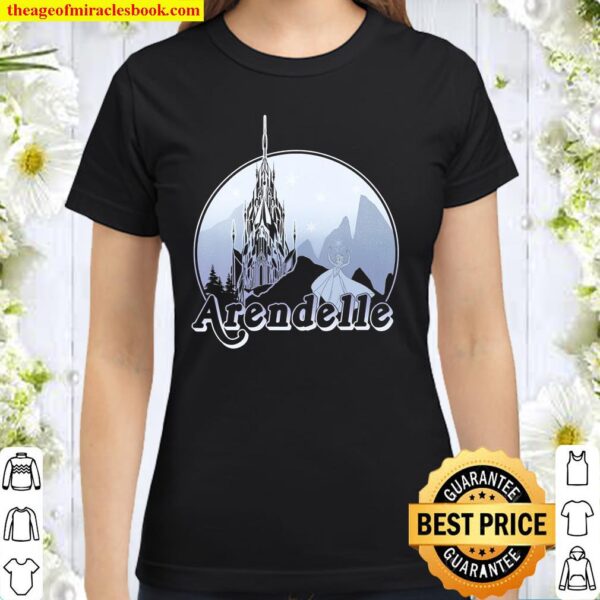 Frozen Arendelle Ice Castle Classic Women T-Shirt