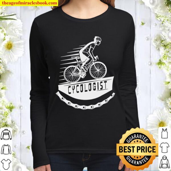 Funny Cycologist mountain bike MTB Bicycles Road Women Long Sleeved