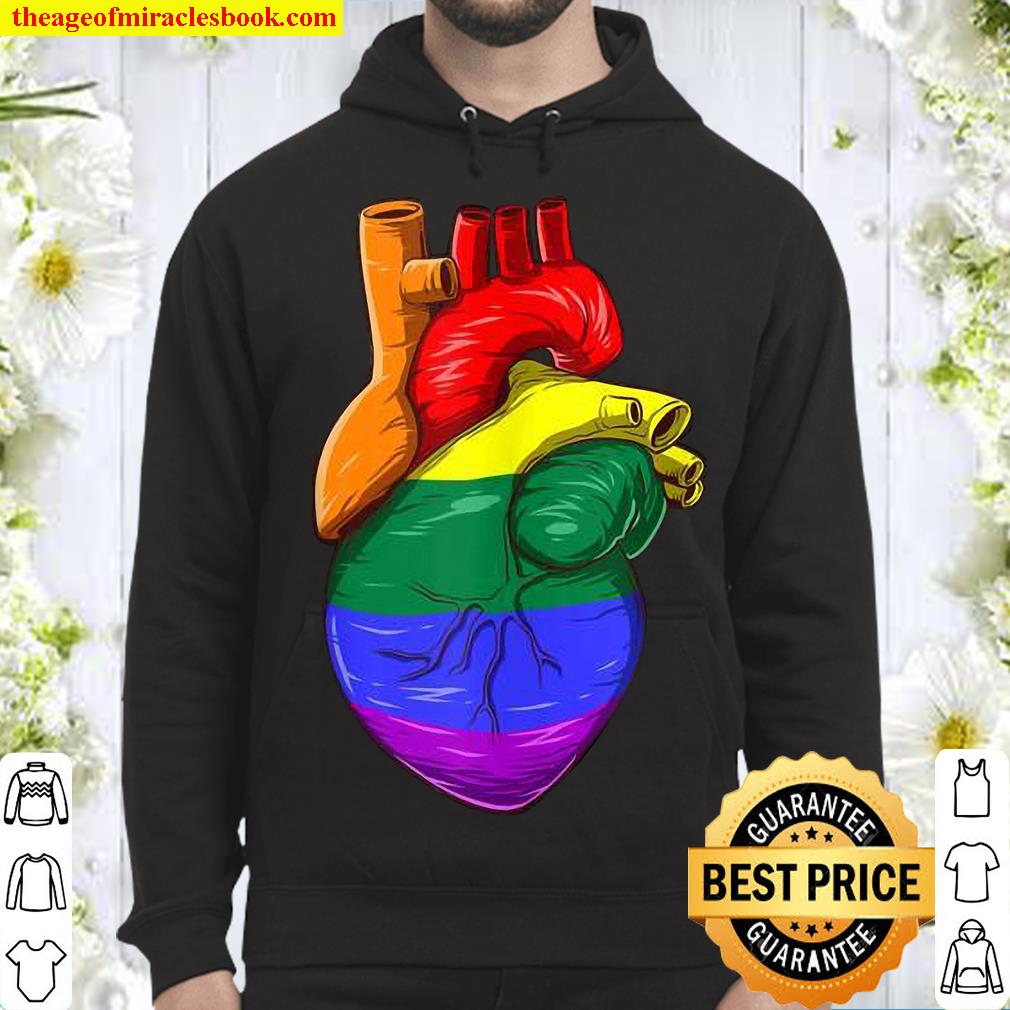 Funny LGBTQ Heart Hoodie
