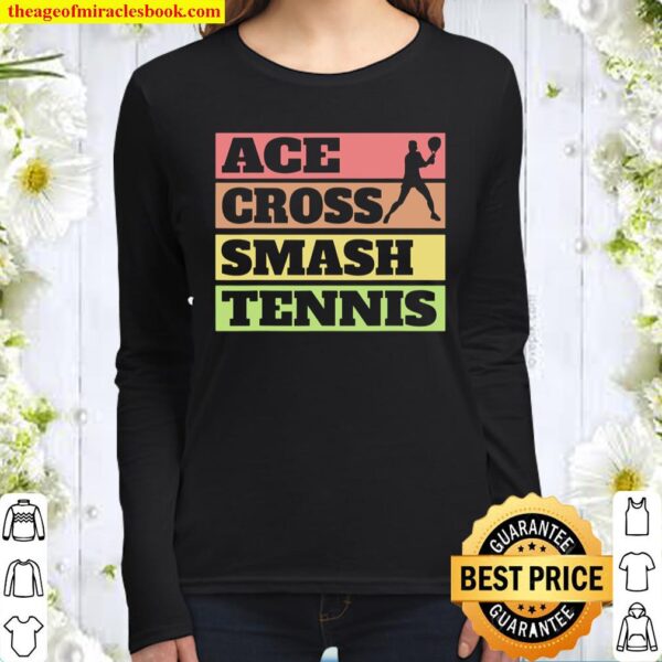 Funny Tennis Tennis Player Coach Women Long Sleeved
