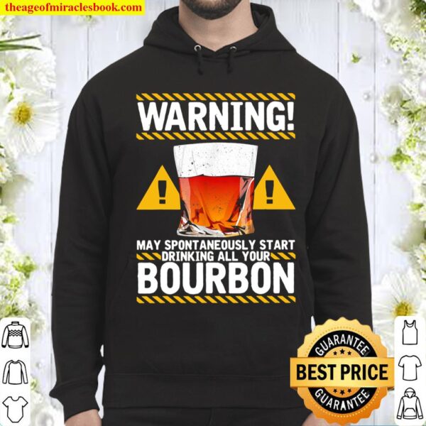 Funny Whiskey Kentucky Bourbon Alcoholic Beverage Drinking Hoodie